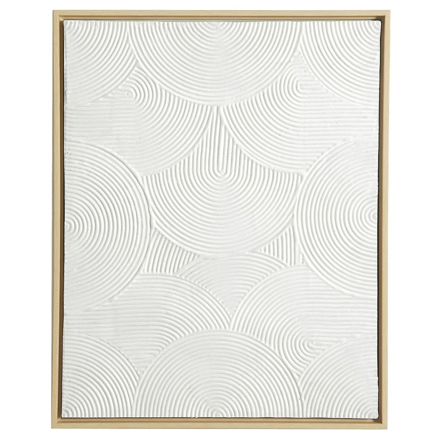 Neutral Textured Arch Framed Wall Art – 16″ × 20″
