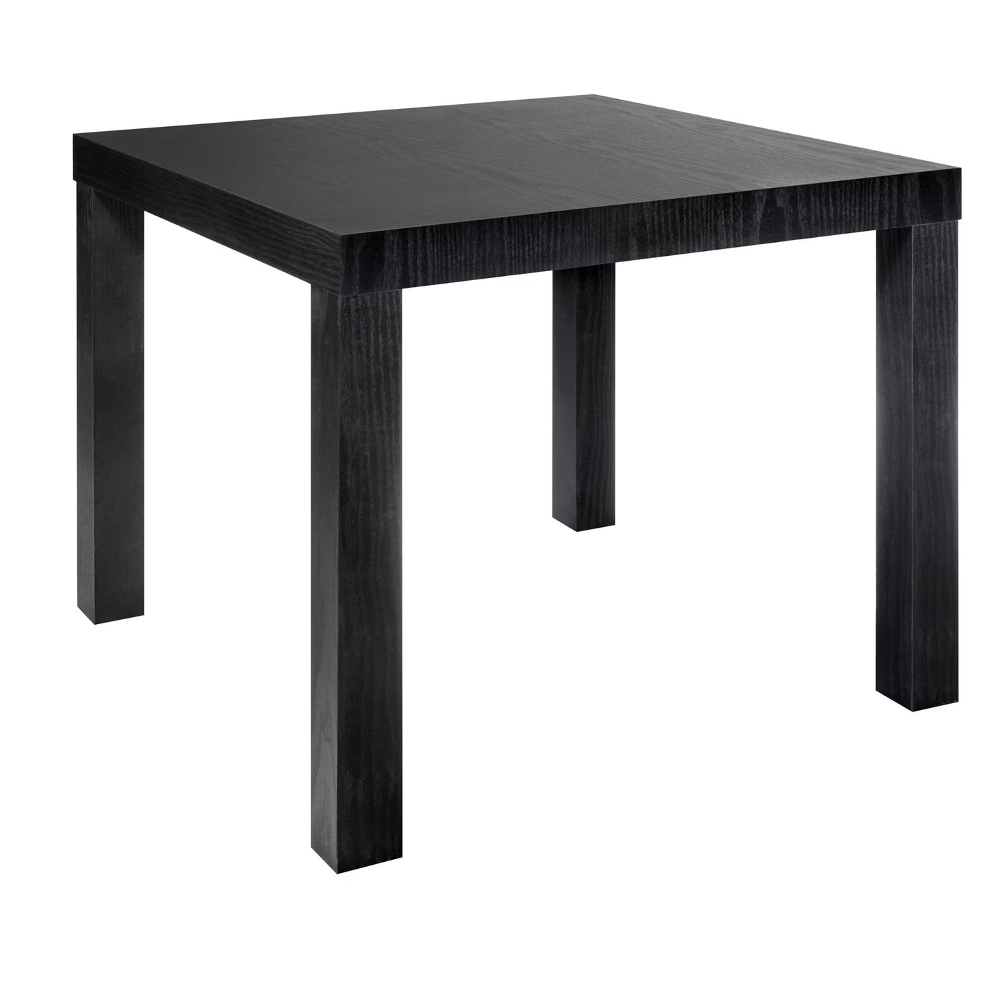 Compact Black Oak End Table for Small Spaces